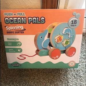 Push n pull ocean pal Baby toy